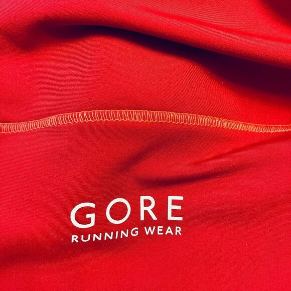 GORE Running‎ Wear Women's Quarter Zip Hoodie Jacket Large Red - Picture 3 of 8